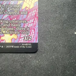 MTG Spider-Gwen Web-Warrior 0024 Regular Mythic Rare Spider-Man Borderless Magic - Image 4