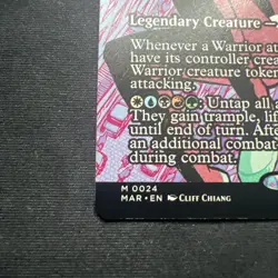 MTG Spider-Gwen Web-Warrior 0024 Regular Mythic Rare Spider-Man Borderless Magic - Image 5