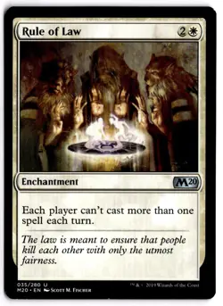 MTG Rule of Law U M20 35 LP - Image 1