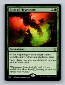 Rites of Flourishing Commander: Zendikar Rising Regular - NM - Image 1