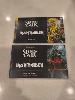 MTG - Secret Lair Iron Maiden - Eddie Unchained & Album Artwork -Sealed In-Hand - Image 1