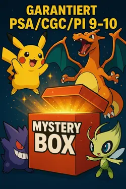 Pokemon Mystery SLAB BOX - GARANTIERT 9-10 | PSA/CGC/PI - Image 1