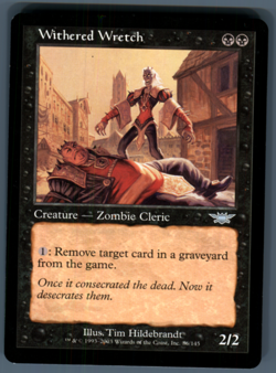 MTG Withered Wretch Legions LGN Uncommon #86 - Image 1