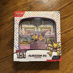Pokemon TCG: Scarlet & Violet-151 Alakazam ex Collection Booster Box 820650855269 - Image 1