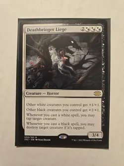 Deathbringer Liege - Double Masters - LP - Rare - Creature - MTG Magic - Image 1