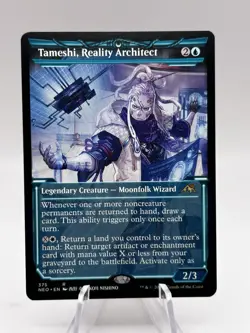 Tameshi Reality Architect 375 Showcase Kamigawa Neon Dynasty NEO MTG NM - Image 1