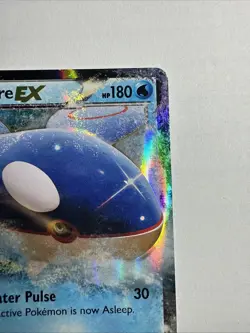 Pokemon TCG Kyogre EX 2015 XY Black Star Promo Holo Card #XY41 - Image 2