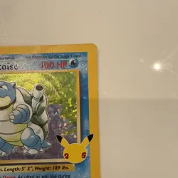 Pokemon TCG Blastoise Holo Card 2/102 Celebrations Rare Mint Condition - Image 3