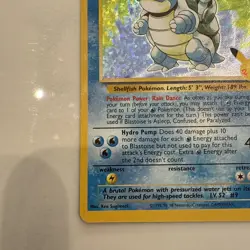 Pokemon TCG Blastoise Holo Card 2/102 Celebrations Rare Mint Condition - Image 5