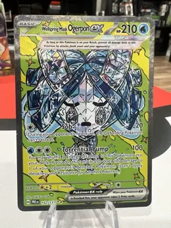 Wellspring Mask Ogerpon ex 152/131 Sv: Prismatic Evolutions Holo - Image 1