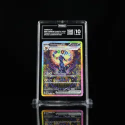 2025 Pokemon UMBREON EX 161/131 SIR Prismatic Evolutions - TAG 10 (979/1000) PSA - Image 1