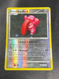 CARTE POKEMON EXCELANGUE 80/127 FR REVERSE PLATINE - BE/PL - Image 1