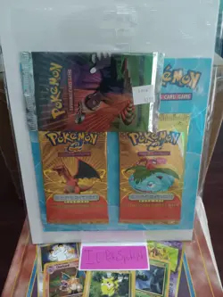 Pokemon Expedition Base Set Blister 3 Packs Gym Challenge Sealed - Image 5