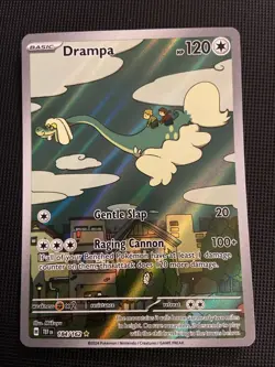 DRAMPA184/162 Rare Pokemon Temporal Forces Illustration NM-M Condition - Image 1