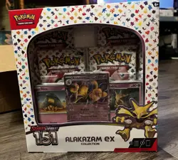 Pokemon TCG: Scarlet & Violet-151 Collection-Alakazam ex NEW SEALED - Image 1