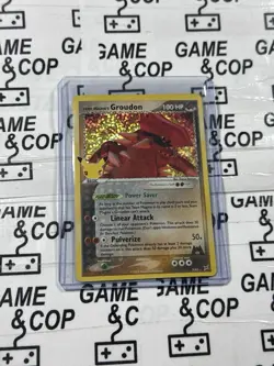 Pokemon 25th Anniversary Celebrations - Team Magma's GROUDON 9/95 NM/M - Image 1