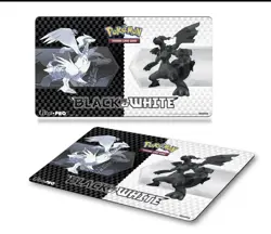 Pokemon Black And White Play Mat 2011 By Ultra Pro Flat Surface 23 7/8 X 13 1/2 - Image 1