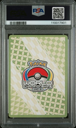 Lugia V Pokemon 2023 World Championship Deck #138 Colorless Lugia - PSA 9 MINT - Image 2