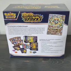 Pokemon TCG Surging Sparks ETB Elite Trainer Box Factory Sealed - Image 3