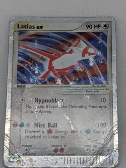 Latias ex 93/97 Dragon Holo Ultra Rare Pokemon TCG Nintendo e-reader vintage - Image 3