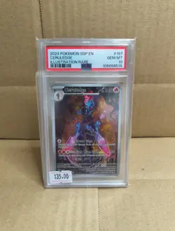 Pokemon Ceruledge 197/191 Illustration Rare Surging Sparks #197 GEM MINT PSA 10 - Image 1