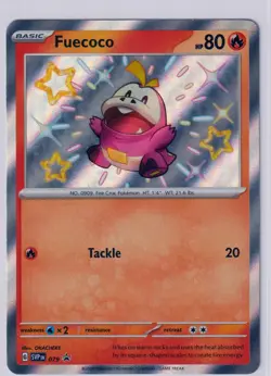 3 PALDEAN FATES POKEMON PROMO-SKELEDIRGE ex SVP081+CROCALOR 080+FUECOCO 079 NM/M - Image 4