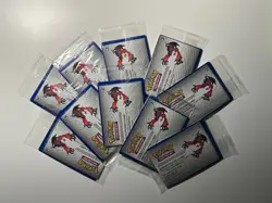 10x LOT SEALED 2014 Pokemon XY Pikachu Cosmos Holo Lego Movie Promo #42 - Image 2