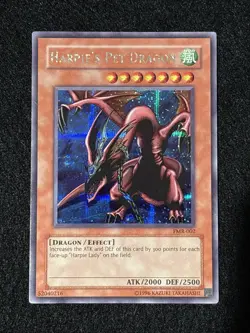 Yugioh - Harpie's Pet Dragon FMR-002 Prismatic SECRET LP - Image 1