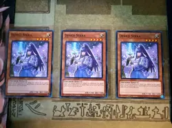 YUGIOH TCG 3X DENKO SEKKA SDCH-EN018 COMMON 1ST EDITION - Image 1