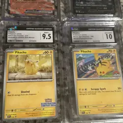 Pokemon CGC Slabs Graded Cards Lot Of 4 pikachu ,ho-oh ex, and darkrai - Image 3