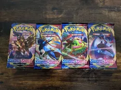 Pokemon TCG SWORD & SHIELD Base Set 36x Pokemon Card Booster Packs Box Qty - Image 1