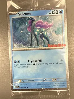 Pokemon TCG: Suicune Promo Card Gamestop Logo - Image 1