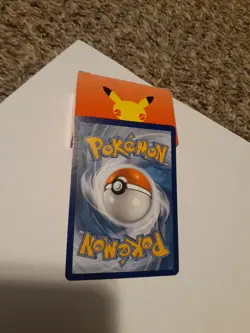 Pikachu Non Holo 25/25 Pokemon McDonalds 25th Anniversary Promo Card - Image 3