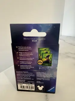 Disney Lorcana TCG Azurite Sea Scar Card Sleeves 65 Sleeves - Image 3