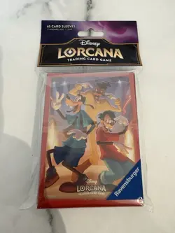 Disney Lorcana TCG Fabled Goofy Card Sleeves 65 Sleeves - Image 1