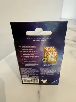 Disney Lorcana TCG Archazia’s Island Cinderella Card Sleeves 65 Sleeves - Image 3