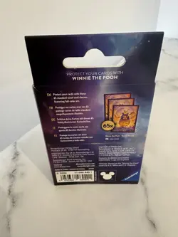 Disney Lorcana TCG Azurite Sea Winnie The Pooh Card Sleeves 65 Sleeves - Image 2