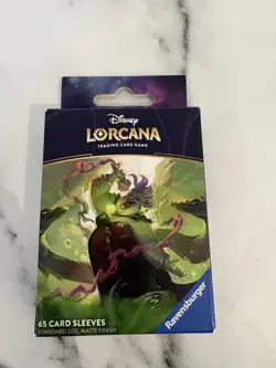 Disney Lorcana TCG Archazia’s Island Ursula Card Sleeves 65 Sleeves - Image 1
