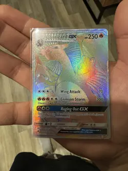 Pokemon TCG Charizard GX Holo Ultra Rare Card Burning Shadows 150/147 Rainbow - Image 1