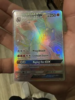 Pokemon TCG Charizard GX Holo Ultra Rare Card Burning Shadows 150/147 Rainbow - Image 4