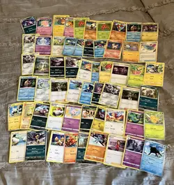 POKEMON Lot #4 Trading Card Lot of 50 Cards Early 2000's FREE SHIPPING - Image 1