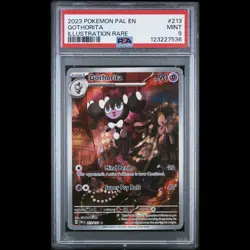 Pokemon TCG Gothorita Holo Card 213/193 Paldea Evolved PSA 9 Mint English 2023 - Image 1