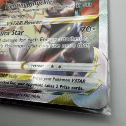 Lucario VSTAR SWSH291 Crown Zenith Black Star Promo Pokemon Card SEALED - Image 3