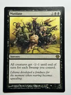 Mutilate Duel Decks: Anthology 55 Regular MTG Card LP-NM - Image 1