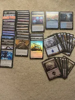 Magic: The Gathering Winter, Cursed Rider Custom Commander EDH Deck - Image 4