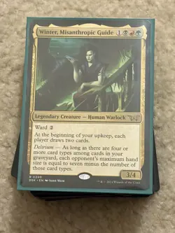 Magic: The Gathering Winter, Misanthropic Guide Custom Commander EDH Deck - Image 1