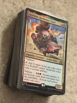 Magic: The Gathering Redshift, Rocketeer Chief Custom Commander EDH Deck - Image 2