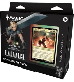 Magic the Gathering Final Fantasy Commander Deck LIMIT BREAK FFVII - NEW - Image 1