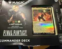 Magic the Gathering Final Fantasy Commander Deck LIMIT BREAK FFVII - NEW - Image 2