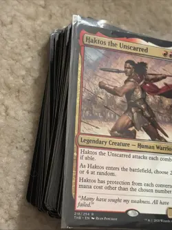 Magic: The Gathering Haktos The Unscarred Custom Commander EDH Deck - Image 2
